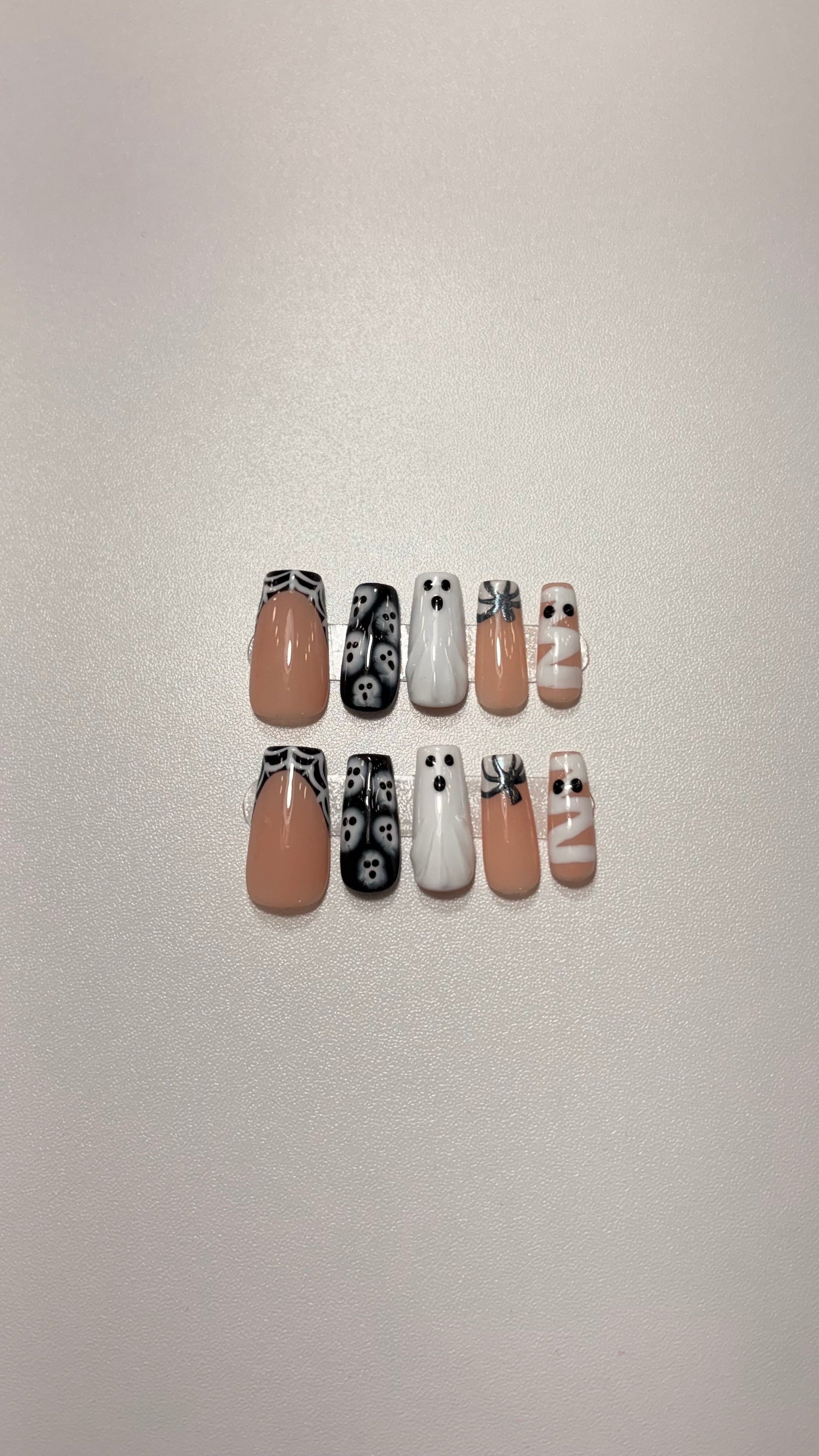 3D Halloween Nails